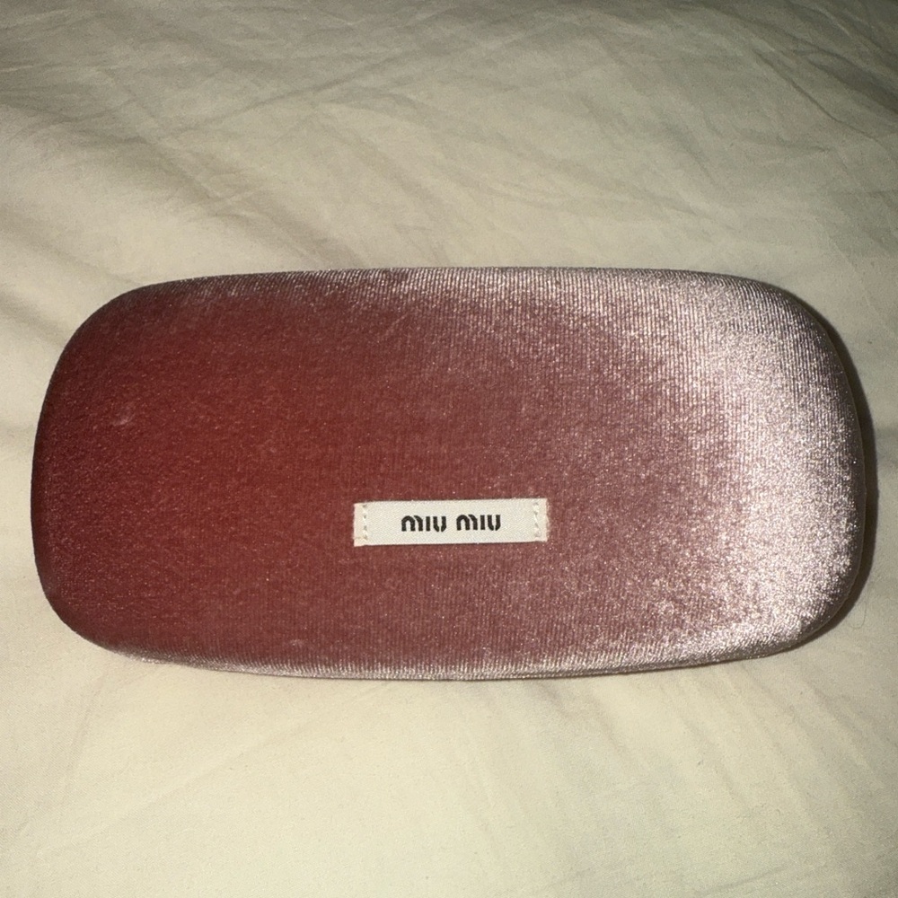 Miu Miu heart shaped Sunglasses